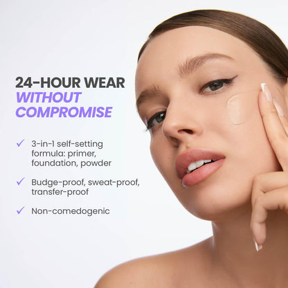 Serum Foundation - 24HR Life-Proof Wear For Flawless Coverage