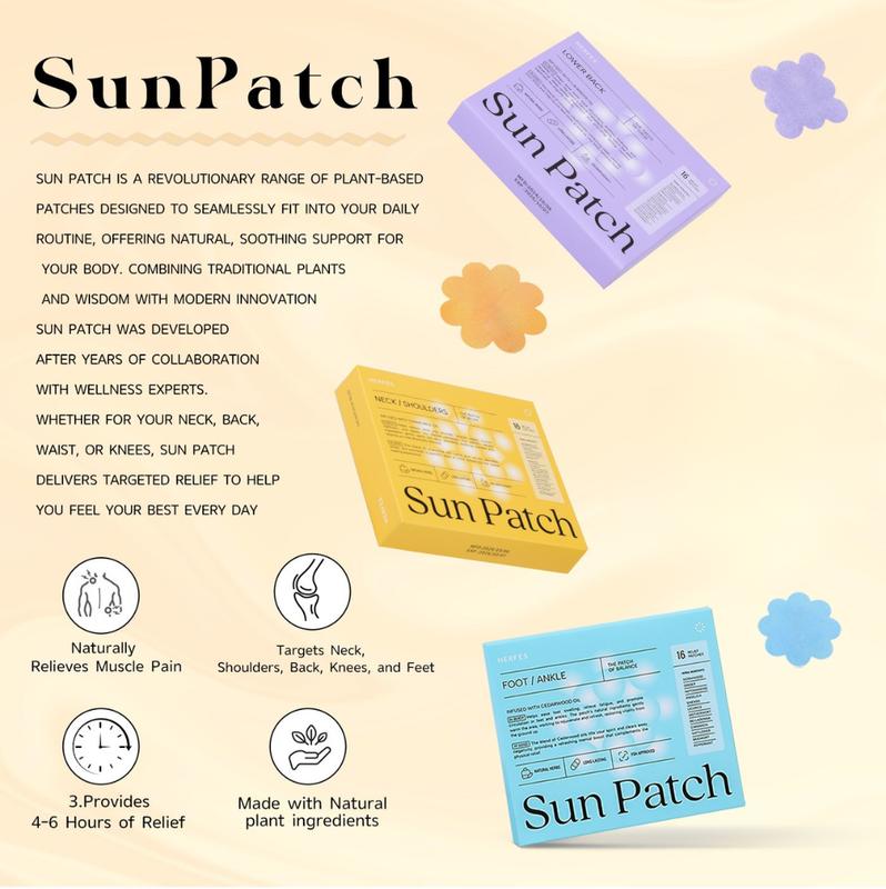 Warming Relief Patches - Scented Natural Heat For Muscle & Period Comfort