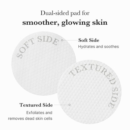 Exfoliating Toner Pads - AHA + BHA For Smoother-Looking Pores