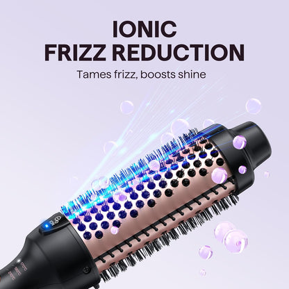 Ionic Thermal Brush - Ceramic Heat for Smooth, Bouncy Blowout Hair