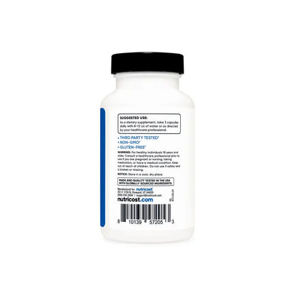 Nitric Oxide Support Capsules – 2,250mg Arginine & Citrulline Blend For Workout Support