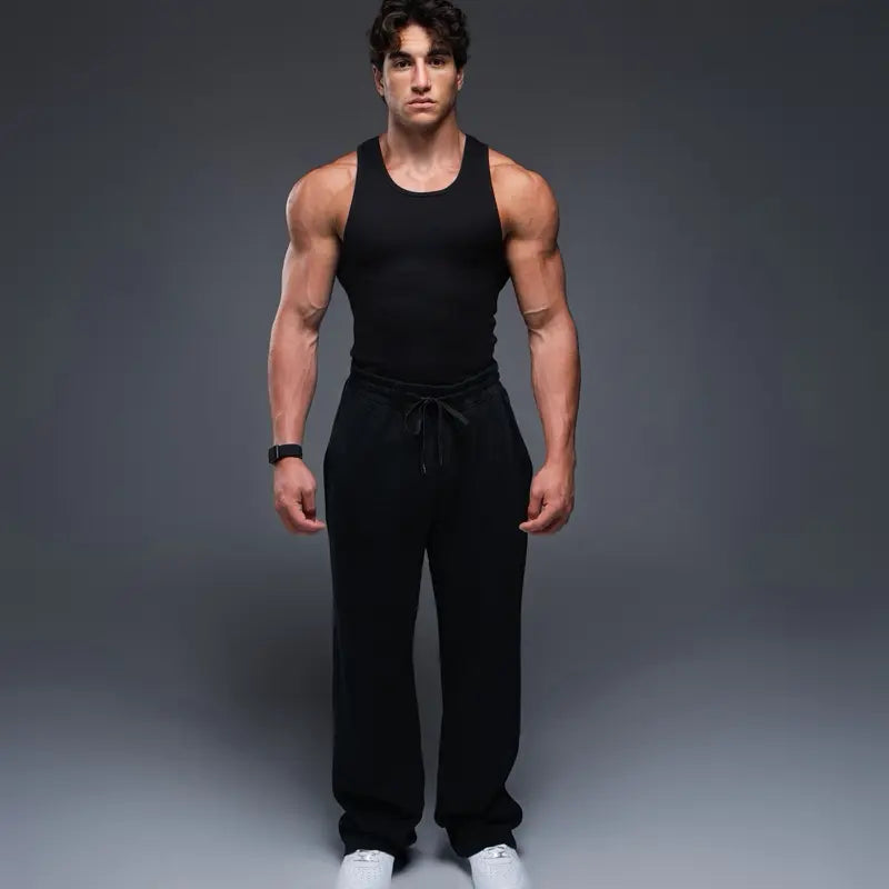 Men’s Fitted Tank Top - 350 GSM Fabric For A Stronger, Sculpted Fit