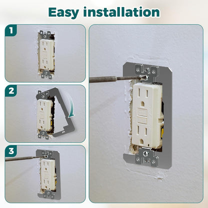 Wall Plate Spacer - Metal Support For Loose & Recessed Outlets