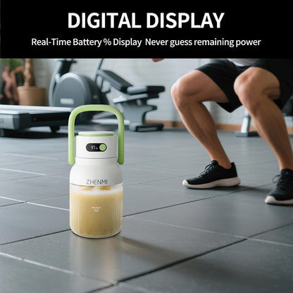Portable Blender - 12-Blade Cordless Power For Smoothies Anywhere