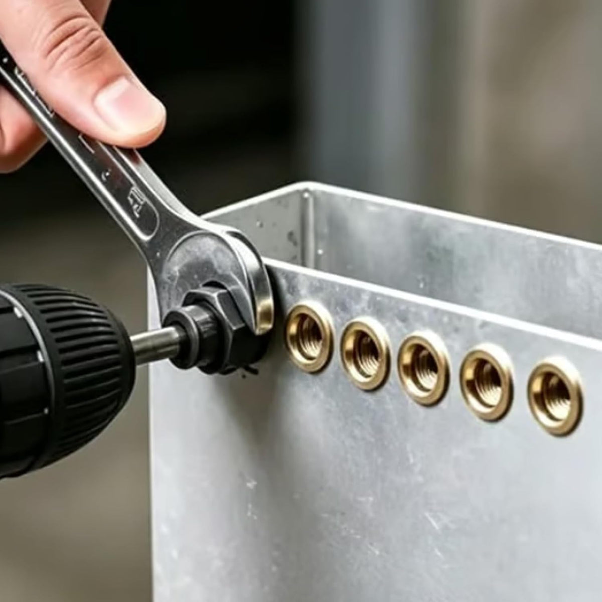 Rivet Nut Tool Kit - Create Strong Threads Without Welding