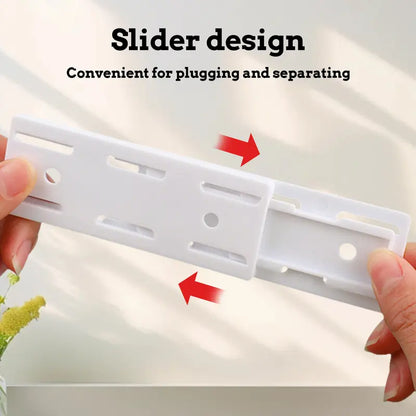Power Strip Holder - No-Drill Adhesive Mount For A Clean Cable-Free Space