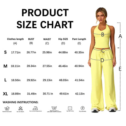 Polyester-Silk Fitted Summervibe Sweatsuit