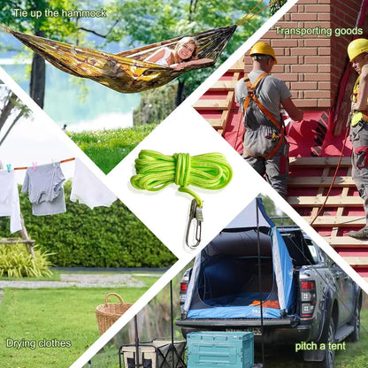 Retractable Rope Tightener - Quick Lock Buckle For Easy Outdoor Securing