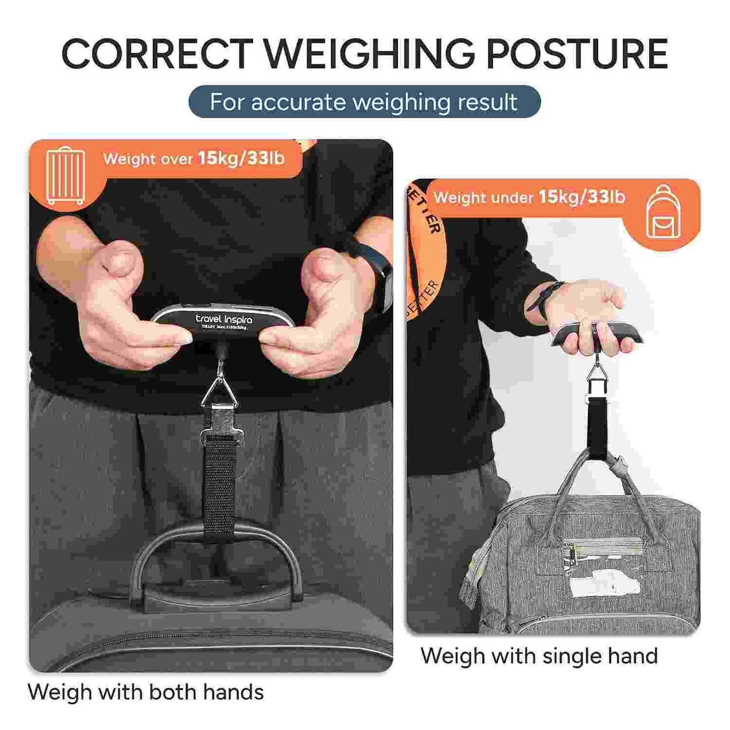 Never Pay Overweight Baggage Fees Again With This Ultra-Precise Digital Luggage Scale