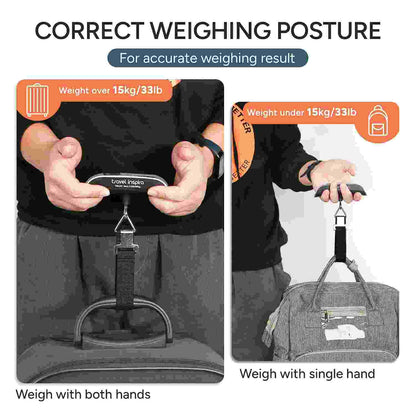 Never Pay Overweight Baggage Fees Again With This Ultra-Precise Digital Luggage Scale