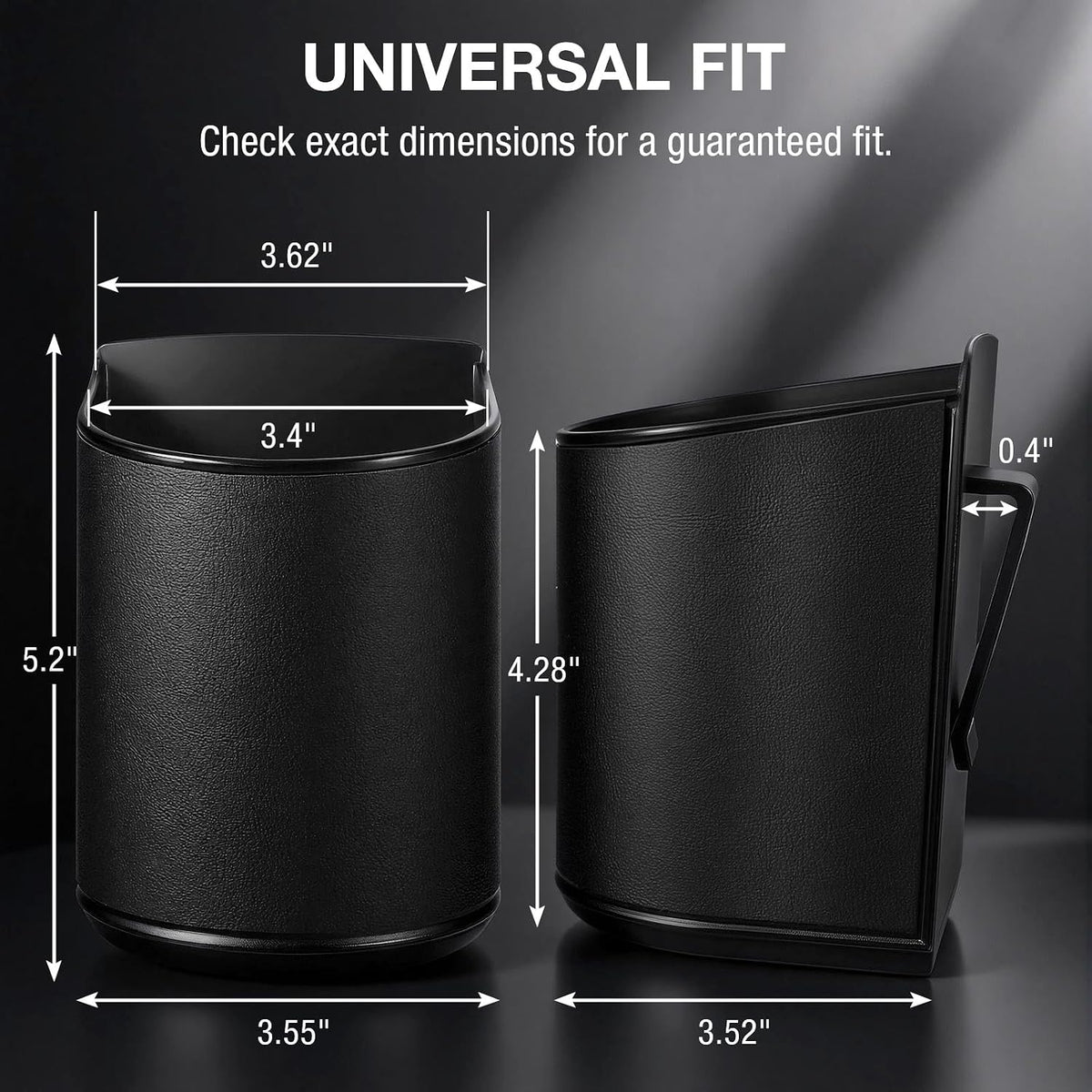 Car Cup Holder Pouch - Clip-On Extra Storage For Bottles & Daily Essentials