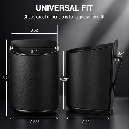 Car Cup Holder Pouch - Clip-On Extra Storage For Bottles & Daily Essentials