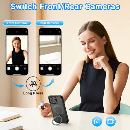 Wireless Scrolling Ring - Hands-Free Control for Videos, Reading & Selfies