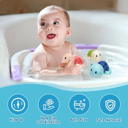 Learn Through Water Play using swimming animals for double the learning fun