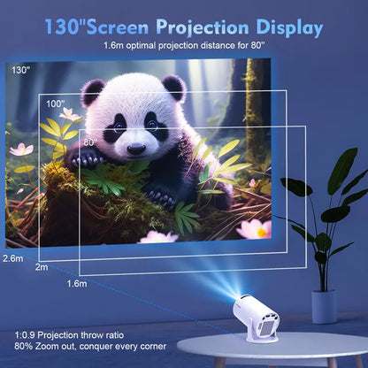 Mini Projector - Big-Screen Projection For Cosy Movie Nights
