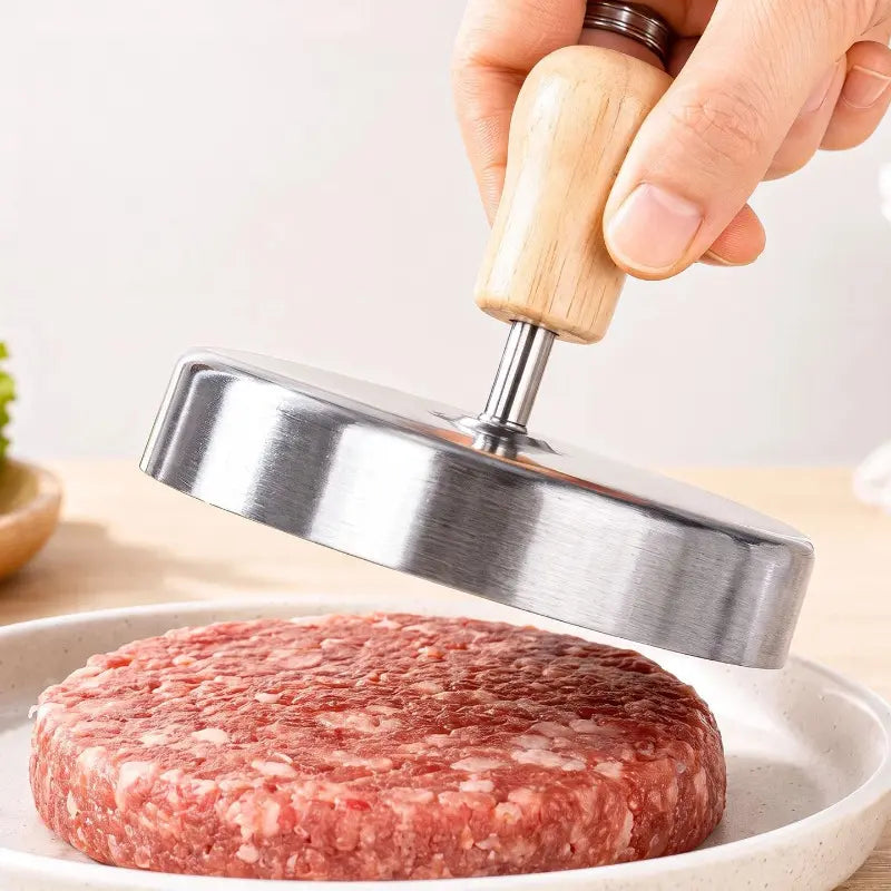Burger Patty Press - Stainless Steel Mold For Perfectly Shaped Patties