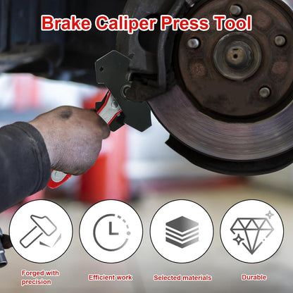 Professional 360° Ratchet Brake Caliper Piston Press Tool