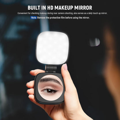 Magnetic Selfie Light - 48 LED Soft Lighting For Better Photos & Videos