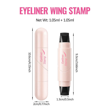 Rotating Eyeliner Stamp Pen - Instant Wing Stamp For Easy Cat Eyes