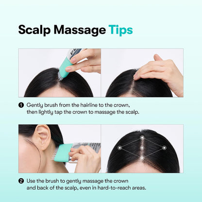 Scalp Serum Brush - PDRN Root Care For Fuller-Looking Hair