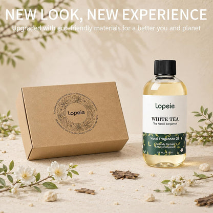 Hotel-Inspired Diffuser Oil - White Tea Aroma For A Luxury Home Atmosphere