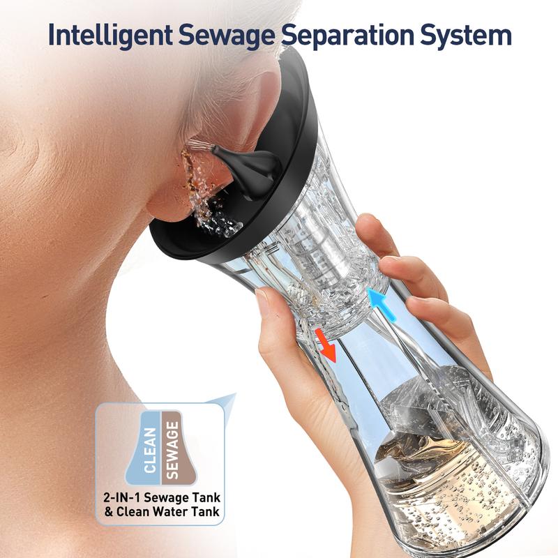 Electric Ear Cleaner - Controlled Water Irrigation For Easy At-Home Ear Care