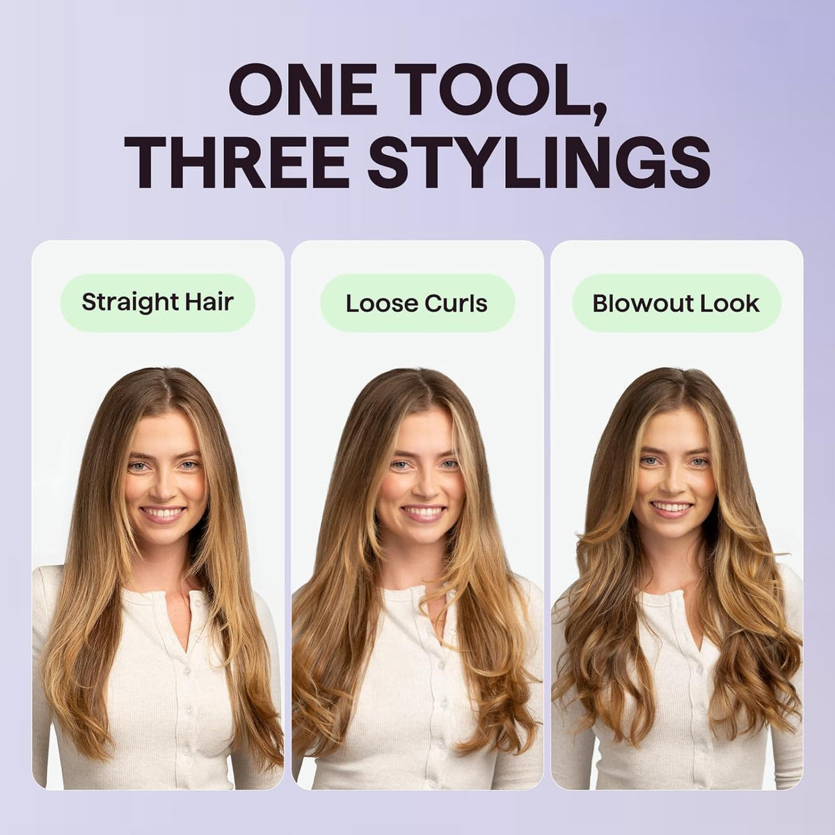 Ionic Thermal Brush - Ceramic Heat for Smooth, Bouncy Blowout Hair