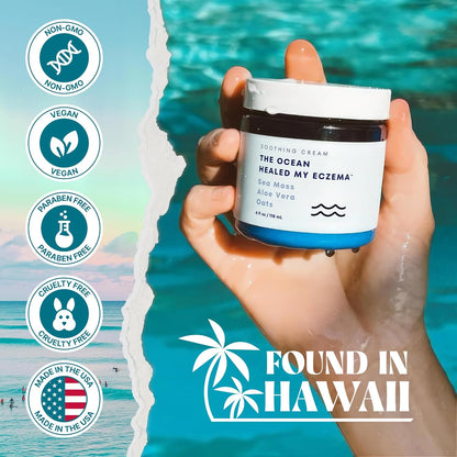 Soothing Skin Cream - Sea Moss & Oats For Dry, Sensitive Skin