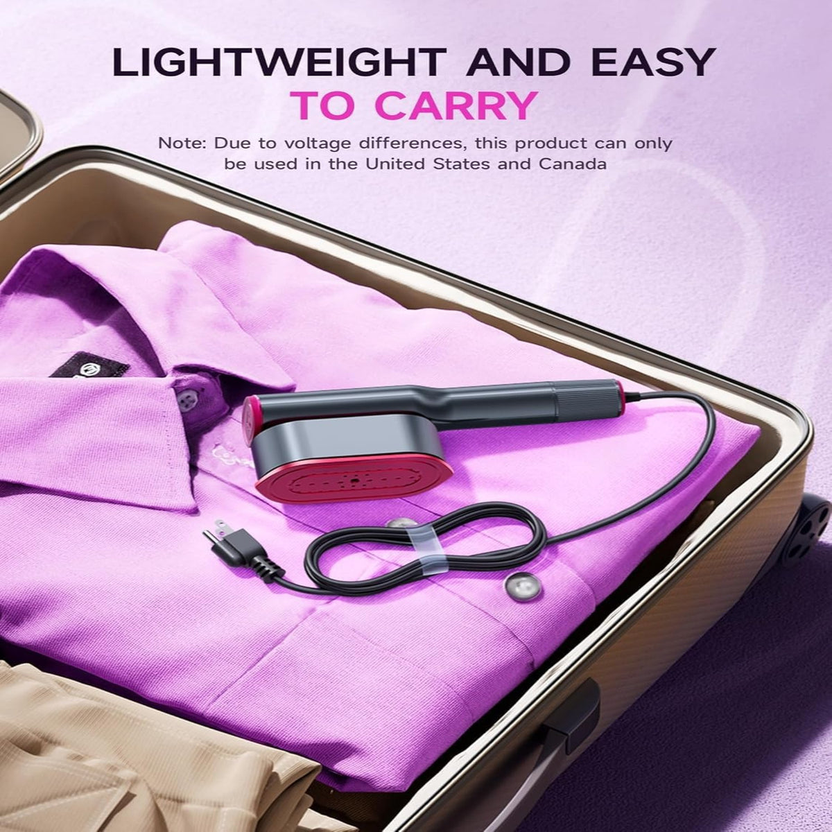 Portable Garment Steamer – 7 Smart Modes For Wrinkle-Free Clothes
