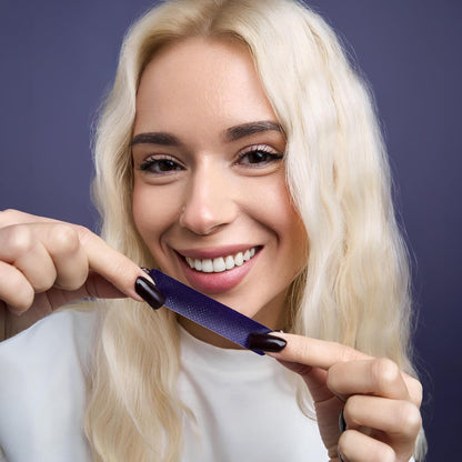 Purple Whitening Strips - Peroxide-Free Whitening For A Brighter Smile