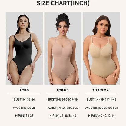 Slay In Every Backless Dress: Ultimate Tummy Control Shapewear Bodysuit