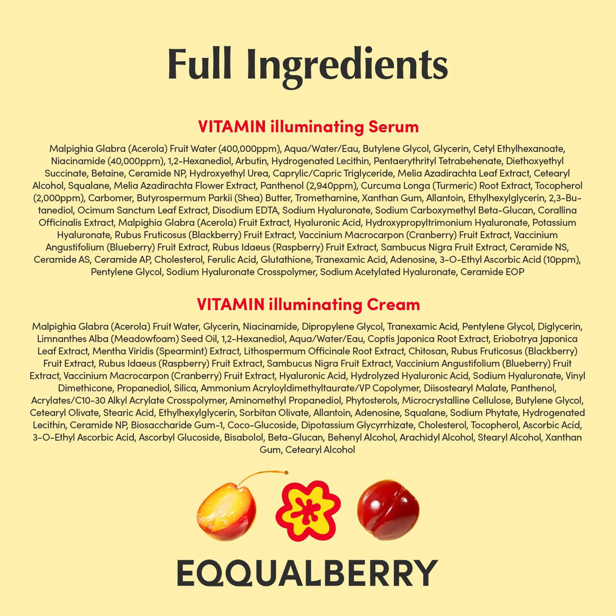 Vitamin Brightening Duo - Acerola + Niacinamide For A More Radiant, Even-Looking Glow