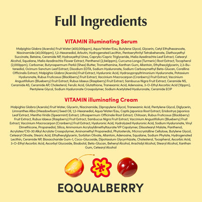 Vitamin Brightening Duo - Acerola + Niacinamide For A More Radiant, Even-Looking Glow