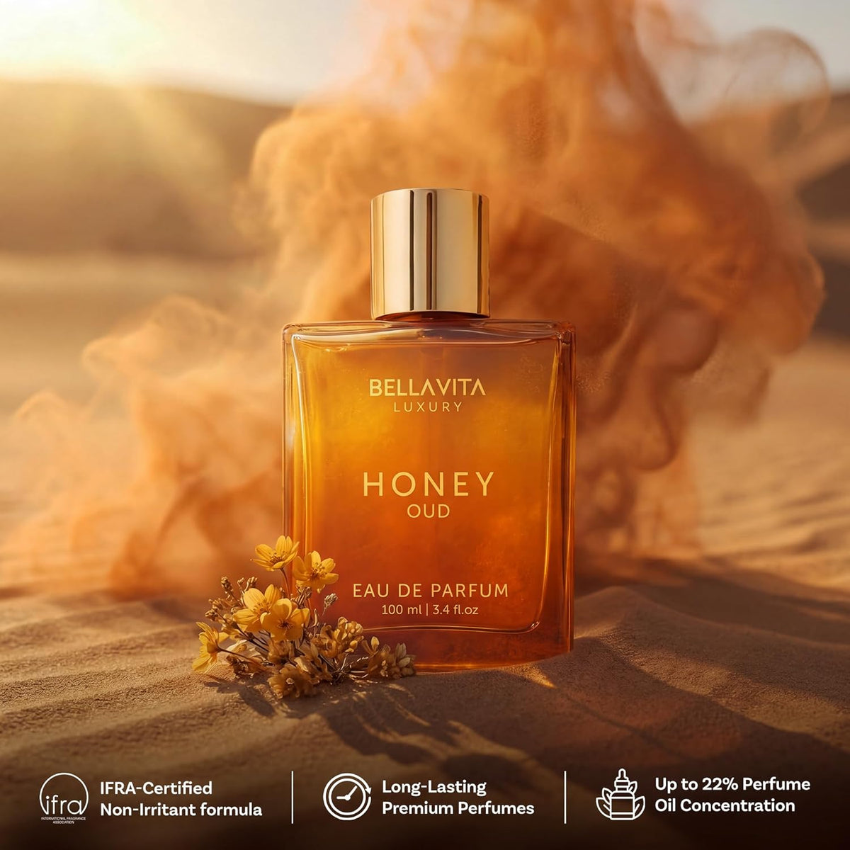 Honey Oud Eau de Parfum - Warm Sweet Scent With a Rich Woody Finish
