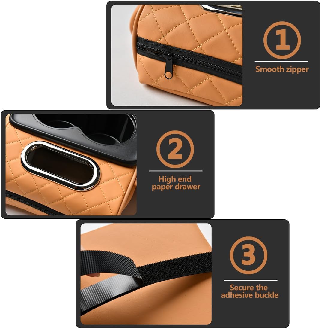 Ergonomic Car Armrest Cushion – Ultimate Comfort & Extra Storage Organizer