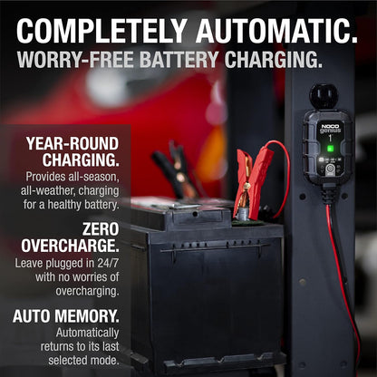 Smart Battery Charger – Automatic 6V/12V Charging For Always-Ready Vehicles