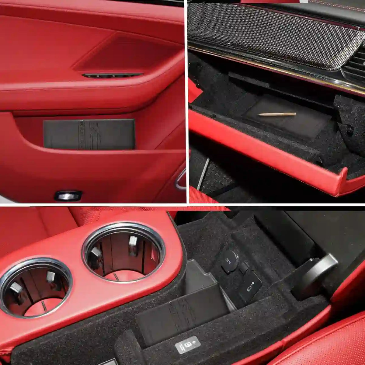 Car Document Organizer - Magnetic Closure For Fast, Organized Access