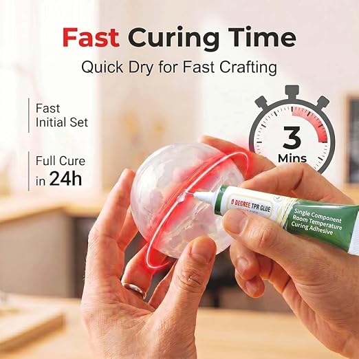 TPR Repair Glue - Flexible Clear Bond For Soft Rubber Repairs