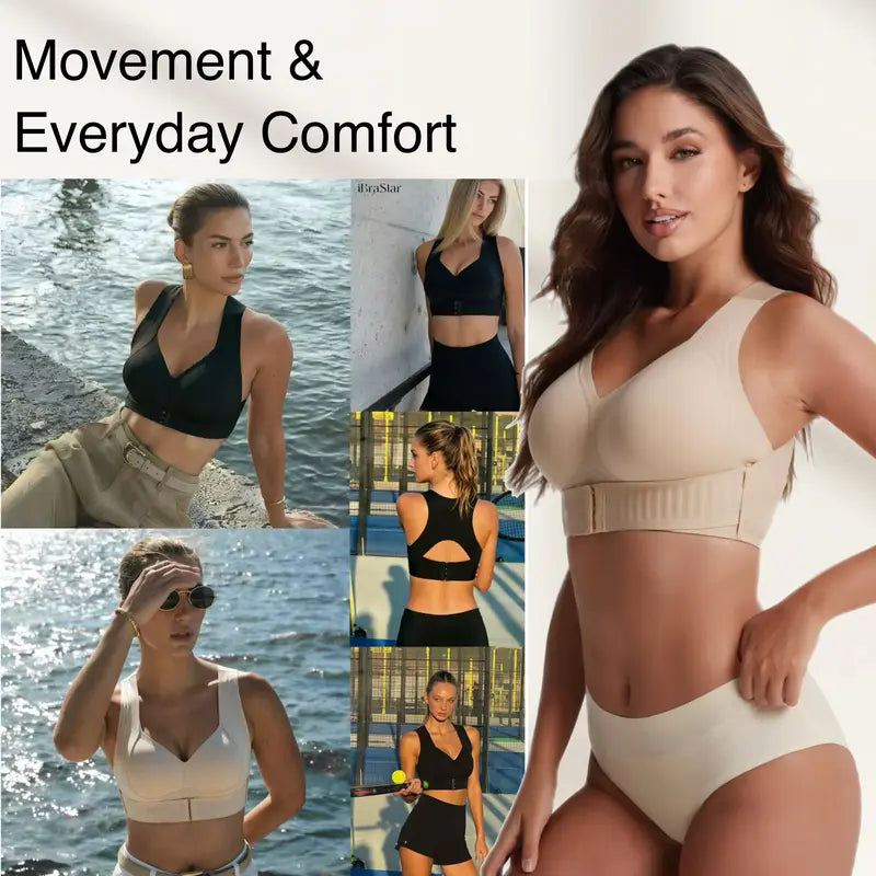 Say Goodbye to Back Pain with Ultimate Wireless Posture Support Bra