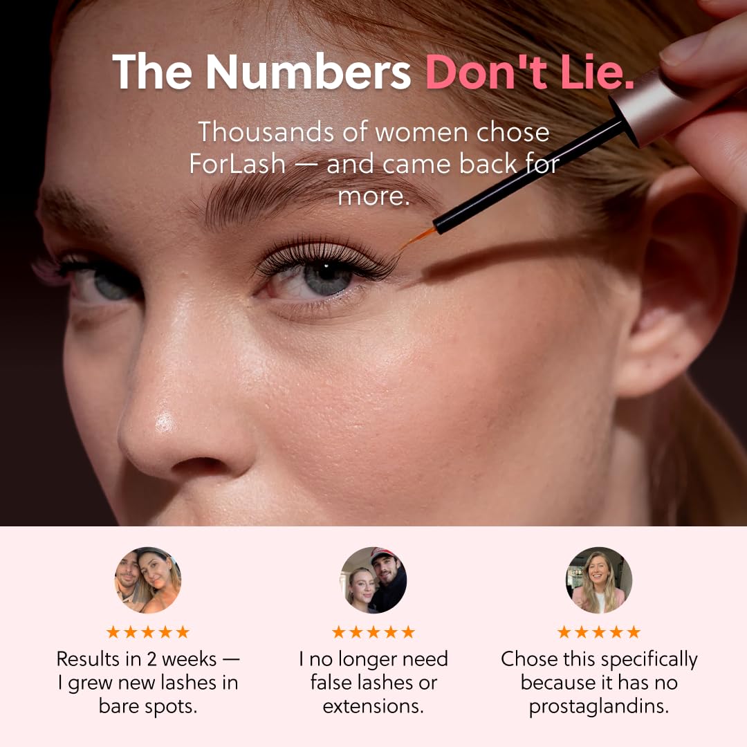 Eyelash Enhancing Serum - Peptide Powered Formula For Fuller Looking Lashes
