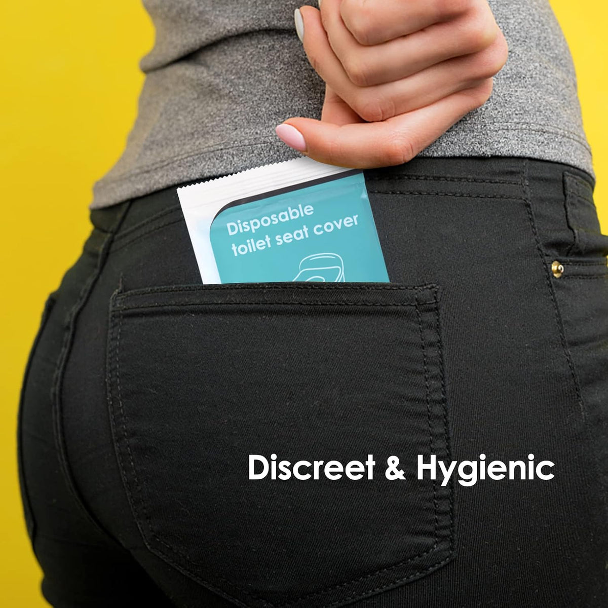 Disposable Toilet Seat Covers - XL Waterproof Protection For Cleaner Public Restroom Use