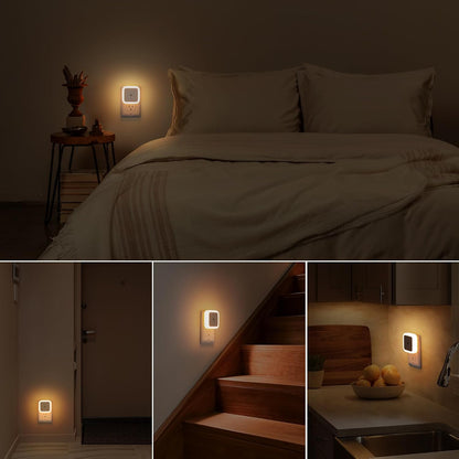LED Night Light - Dusk-to-Dawn Sensor For Effortless Nighttime Lighting