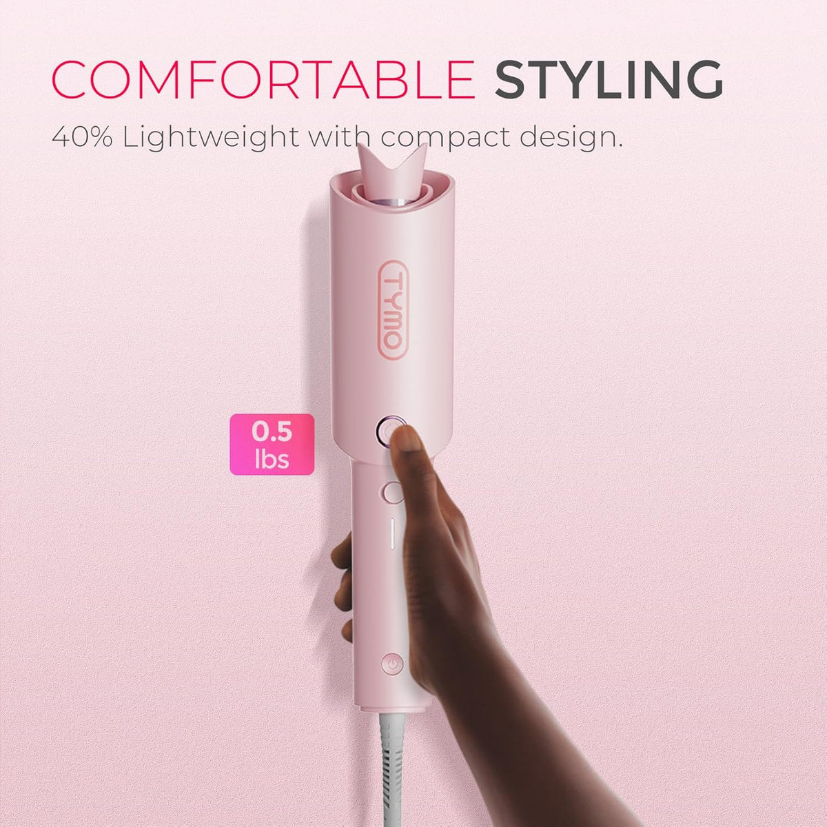 Automatic Rotating Curling Iron – Ceramic Ionic Styling for Effortless Bouncy Curls