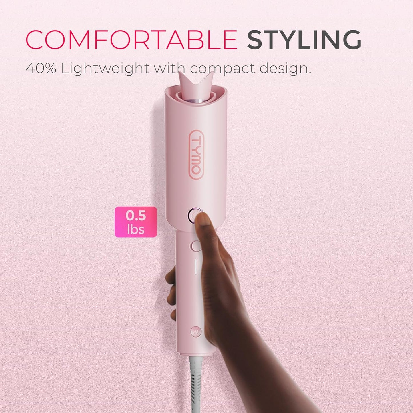 Automatic Rotating Curling Iron - Beach Waves Styling Tool For Fast Salon-Quality CurlsA