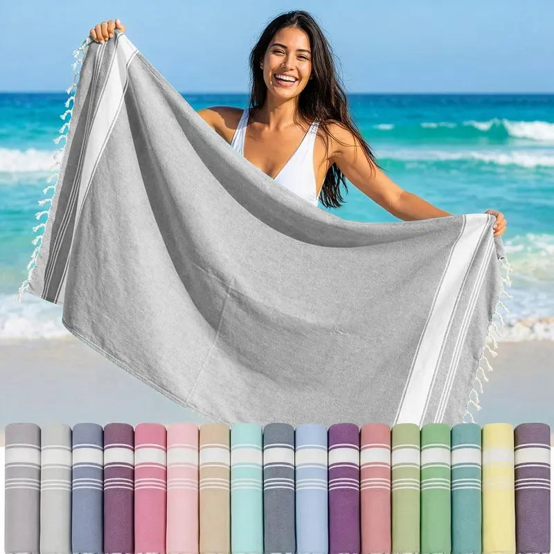XL Beach Towel – Advanced Flat-Weave Tech For A Sand-Free, Quick-Dry Summer