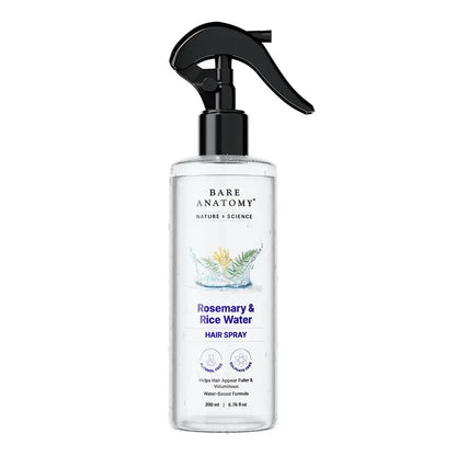 Hair Growth Spray – Premium Rosemary & Rice Water Blend For Rapid Thickness & Zero Grease