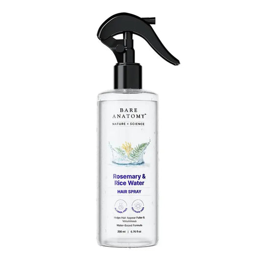 Hair Growth Spray – Premium Rosemary & Rice Water Blend For Rapid Thickness & Zero Grease
