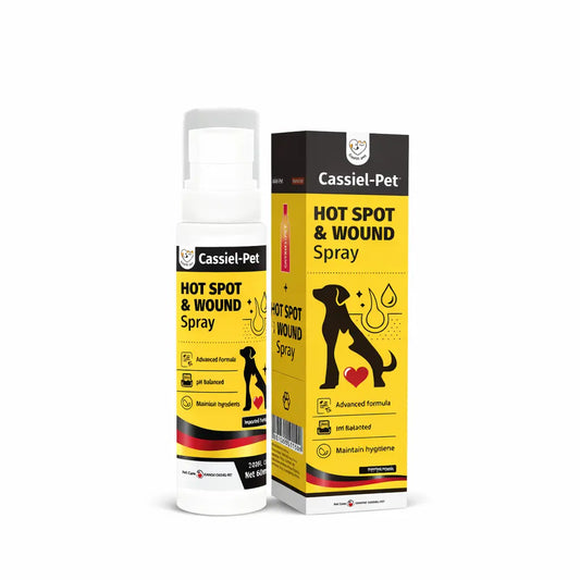 Stop the Scratching Instantly: Fast-Acting Relief for Hot Spots and Raw Wounds!——Pet-Safe Natural Spray