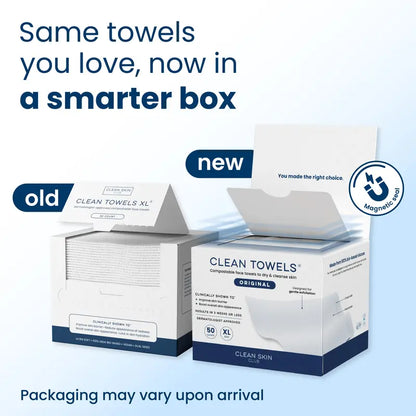Bio-Based Face Towels – Micro-Weave Dry Wipes For Clean, Glowing Skin