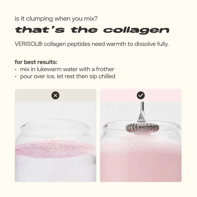 Skin Hydration Mix – Verisol Bioactive Collagen Peptides For Wrinkle Reduction & Ultimate Radiance